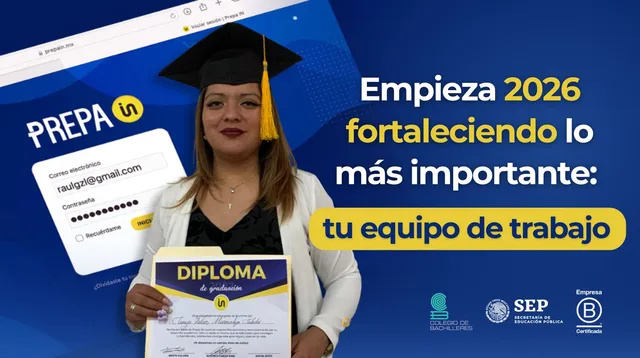 Empieza 2026 fortaleciendo lo más importante: tu equipo de trabajo.