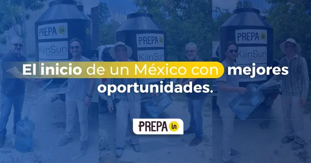Prepa IN lleva agua a comunidades en Quintana Roo