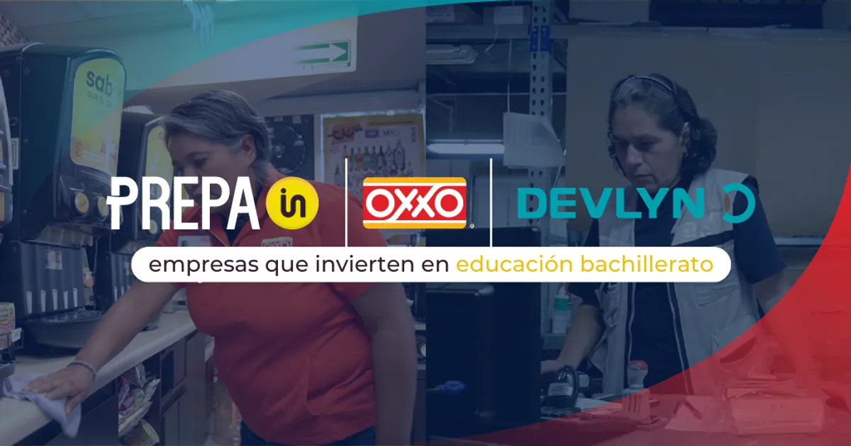 Oxxo y Devlyn empresas mexicanas que invierten en la educación de sus empleados.