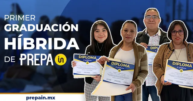 Prepa IN celebró su primer Graduación híbrida 2023.