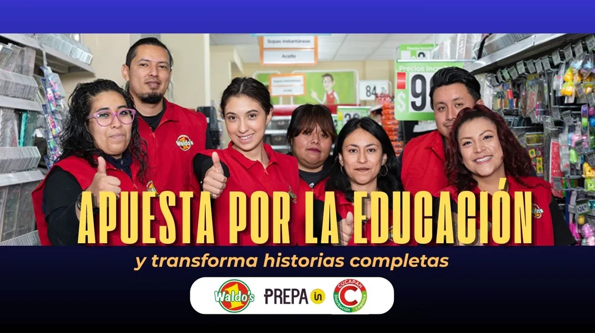 Waldo's y Prepa IN: cómo Cucapah transformó a sus colaboradores con el programa Prepa-rando Equipos