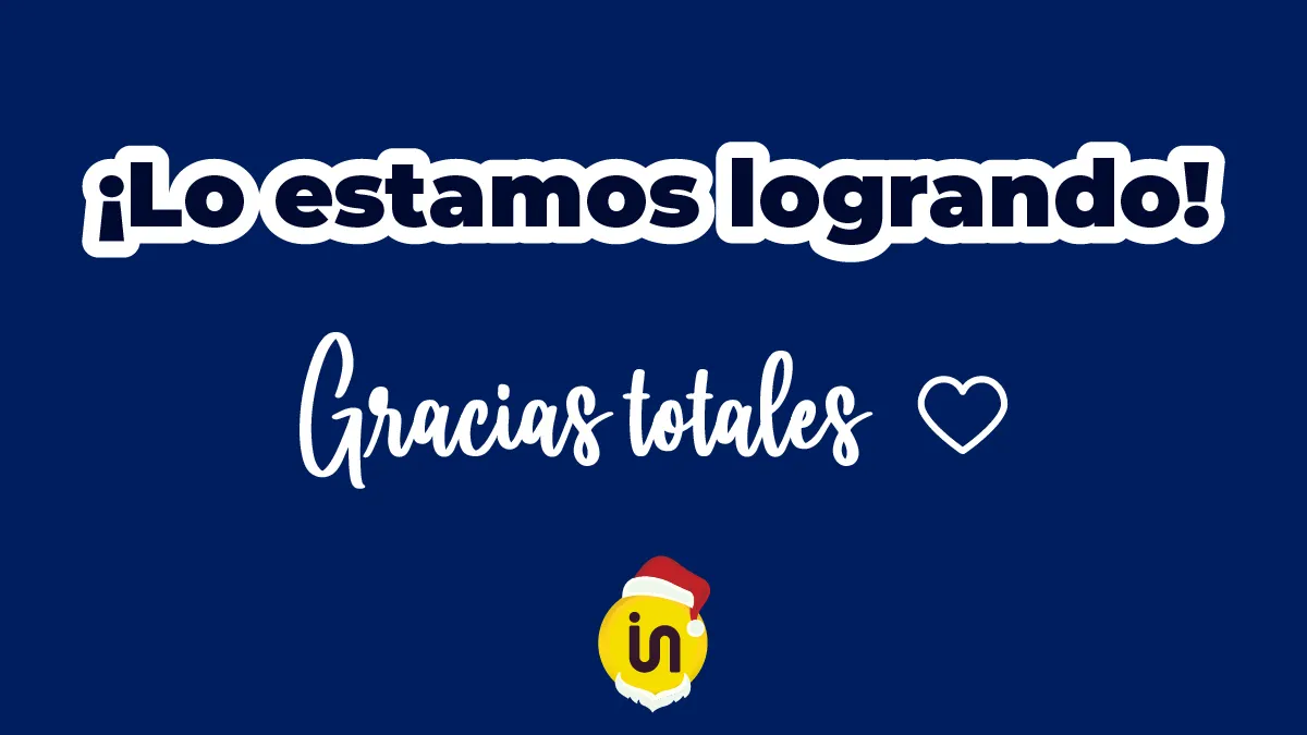 ¡Lo estamos logrando! Gracias a ti <3